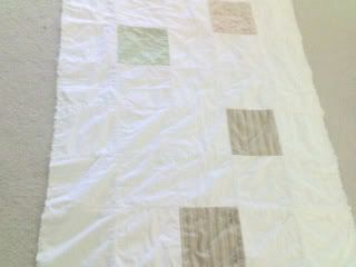 rag quilt back